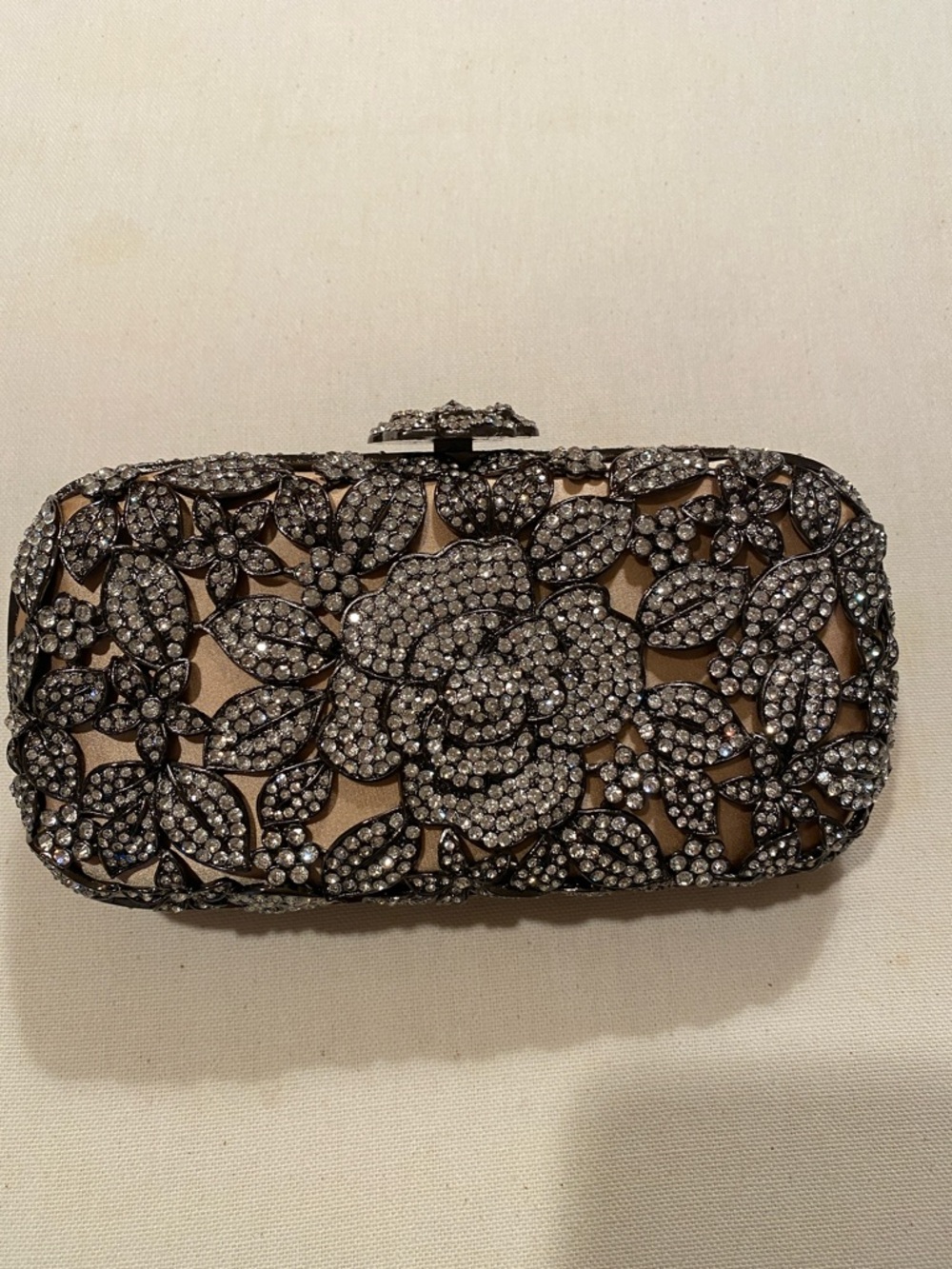 Very Sparkley evening bag (pictures do not show well) Comes w/ protective bag.